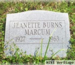 Jeanette Burns Marcum