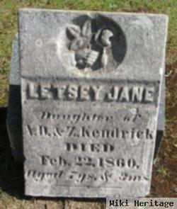 Letsy Jane Kendrick