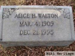 Alice Jane Hatcher Walton