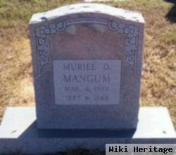 Muriel D. Mangum