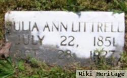 Julia Ann Marshall Littrell