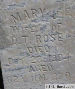 Mary J Rose