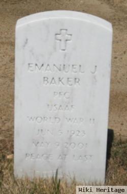 Pfc Emanuel J. Baker