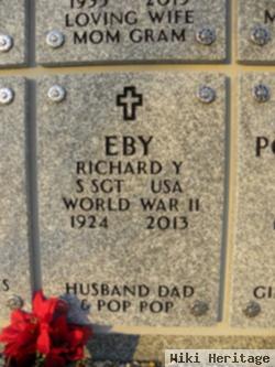 Richard Y. "dick" Eby