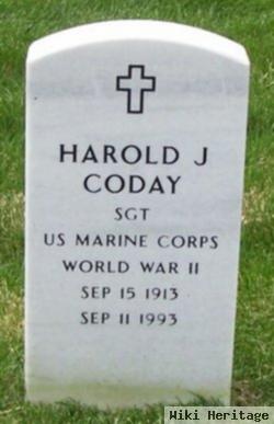 Harold J Coday