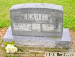 Hazel Marie Vent Karg