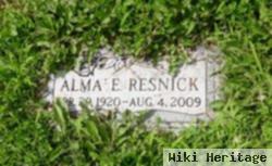 Alma E Resnick