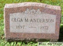 Olga M Anderson