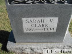 Sarah V Clark