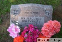 Iva "aunt Pete" Ferguson Boatwright