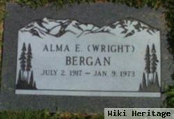 Alma E Wright Bergan