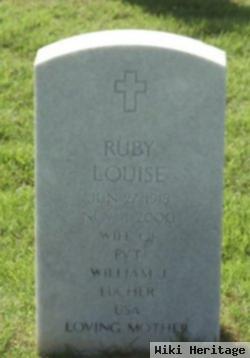 Ruby Louise Swilling Lucher