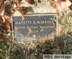 Jeanette A Morrisey