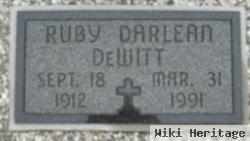 Ruby Darlean Dewitt