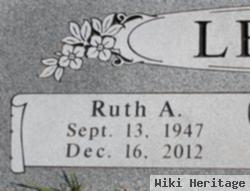 Ruth A Lewis