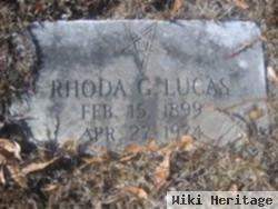 Rhoda Ida Sue Galloway Lucas