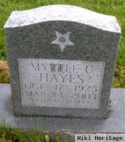 Myrtle C Hayes