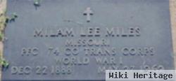 Milam Lee Miles