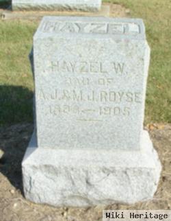 Hayzel W. Royse