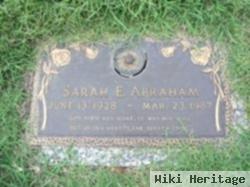 Sarah E. Abraham