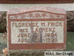 Florence M Lafrenz Frick