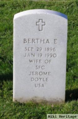 Bertha E Doyle