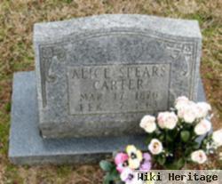 Mary Alice Spears Carter