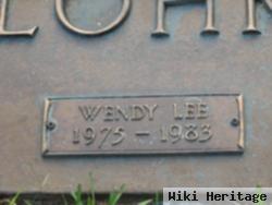 Wendy Lee Lohr