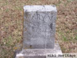 Mary V Crooks