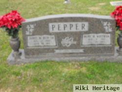 James Morgan "bud" Pepper, Sr