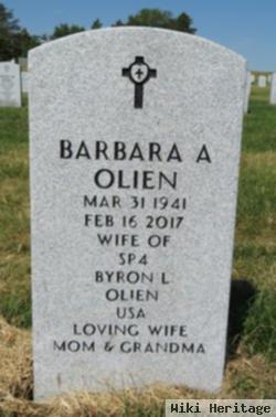 Barbara Anne Thompson Olien