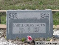 Myrtle Olive Crews Brown