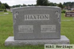 Marion J. Haxton