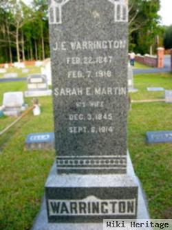 Sarah Elizabeth Martin Warrington