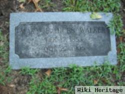 Mary E. Hicks Walker