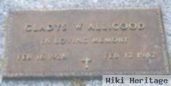 Gladys W. Alligood