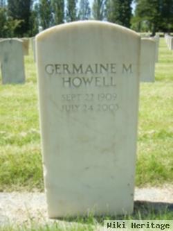 Germaine M Howell