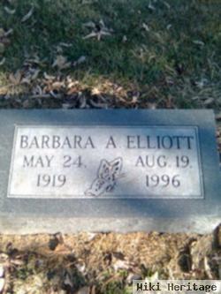 Barbara A Elliott