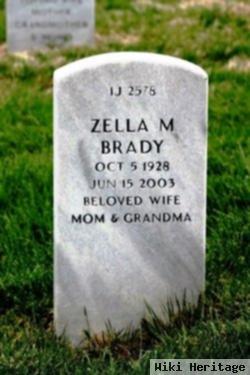 Zella M Brady