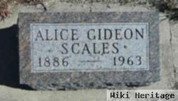 Alice Gideon Scales