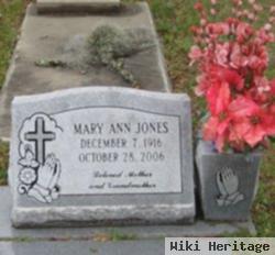 Mary Ann Jones