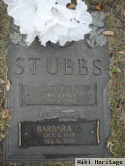 Barbara G Stubbs