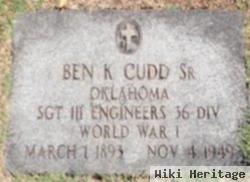 Ben Keaton "bud" Cudd, Sr