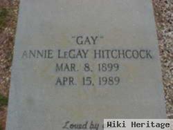 Annie Legay "gay" Hitchcock