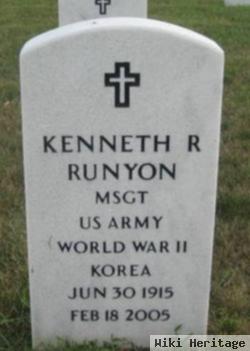 Kenneth R Runyon