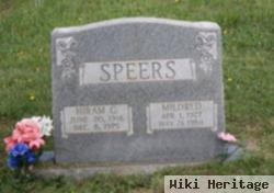 Hiram C Speers