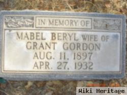 Mabel Beryl Watson Gordon