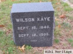 Wilson Kaye