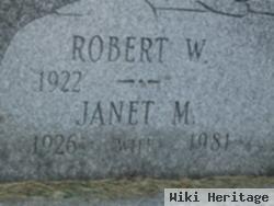 Janet M. Waite Morris