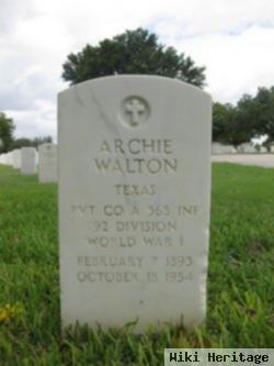 Archie Walton